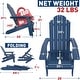 preview thumbnail 7 of 50, WINSOON All Weather HIPS Outdoor Folding Adirondack Chairs Outdoor Chairs Set of 4