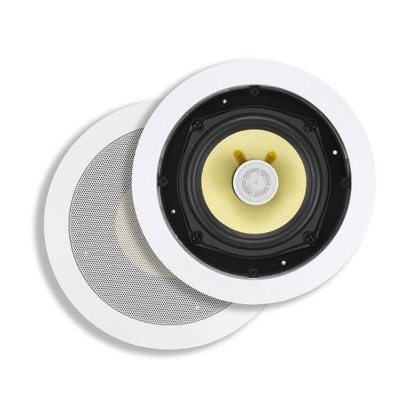 Shop Monoprice Kevlar 2 Way In Ceiling Speakers 5 1 4 Inch Pair