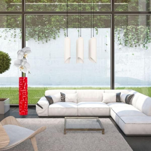 Finesse Decor Textured Tall Vase Large On Sale Overstock 27283627 This one, for example, is in a moscow apartment designed the actual living room is huge with a lot of open space, large windows and minimal furniture. usd