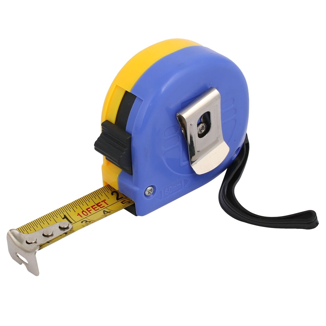 VTG ROE 10 Foot Tape Measure PC10 Yellow Plastic Case Yellow Tape