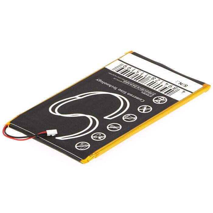 Battery for Barnes & Noble BNRV510 Nook Glowlight Plus 2015 Pocketbook PR-285083 - Black