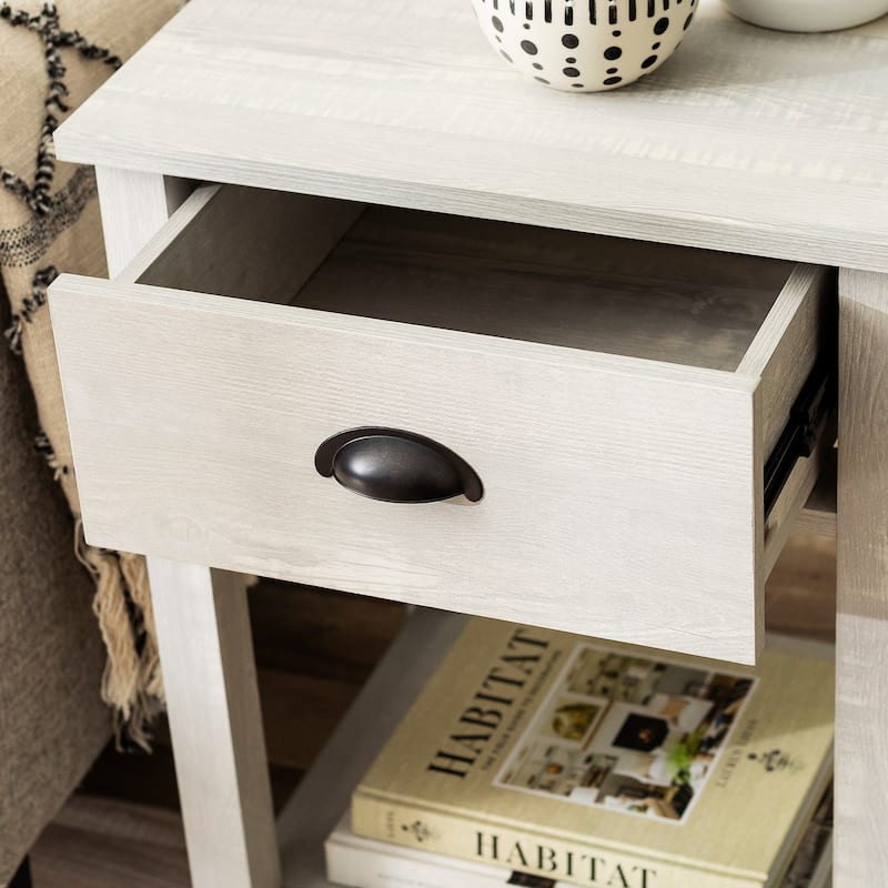 Middlebrook One-Drawer Farmhouse Nightstand, Set of 2