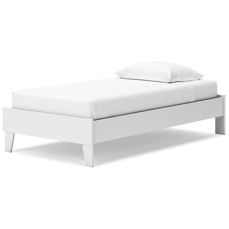 Signature Design by Ashley Socalle White Panel Platform Bed