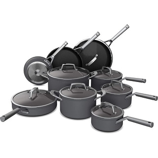 Ninja C39900 Foodi NeverStick Premium 16-Piece Cookware Set - Bed