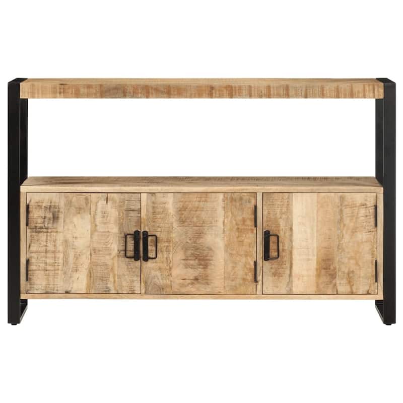 vidaXL Side Cabinet 47.2"x11.8"x29.5" Solid Mango Wood
