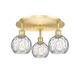 Option Satin Gold / Clear Water Glass