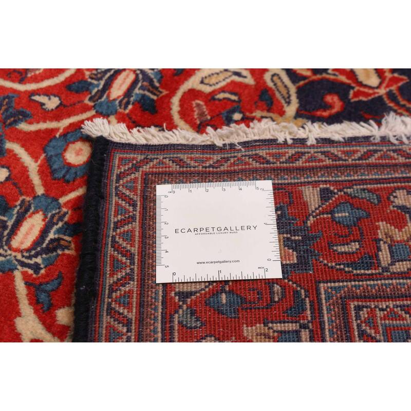 ECARPETGALLERY Hand-knotted Kayseri Navy Wool Rug - 3'6 x 5'1