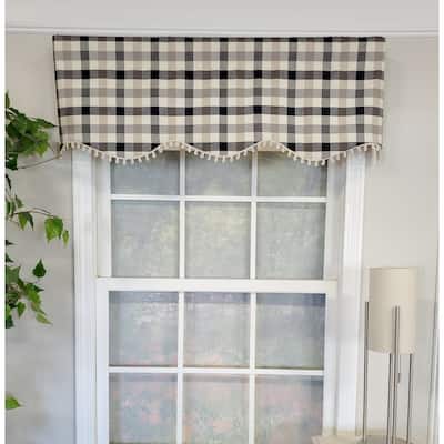 Ruskin Check Provance Valance