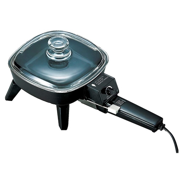Brentwood SK-45 6- inch Non-Stick Electric Skillet with Glass Lid - Black. Opens flyout.