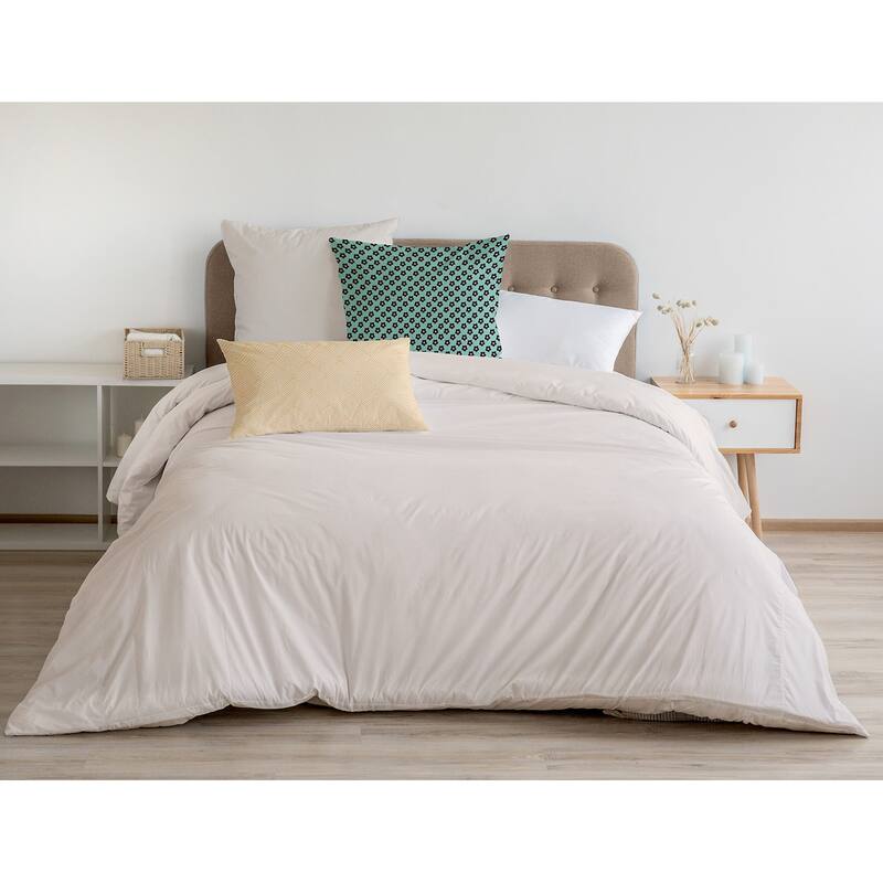 Flower Power Decorative Throw Pillow