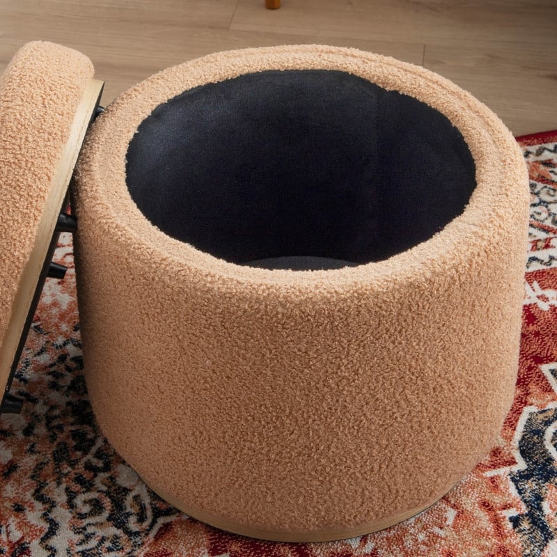 Rue Sherpa Storage Ottoman