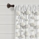 preview thumbnail 16 of 77, Lush Decor Boho Pom Pom Tassel Linen Window Curtain Panel (Single)