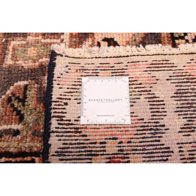 ECARPETGALLERY Hand-knotted Kayseri Vintage Brown Wool Rug - 6'2 x 9'2