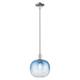 Option Polished Nickel / Sapphire Blue Shade