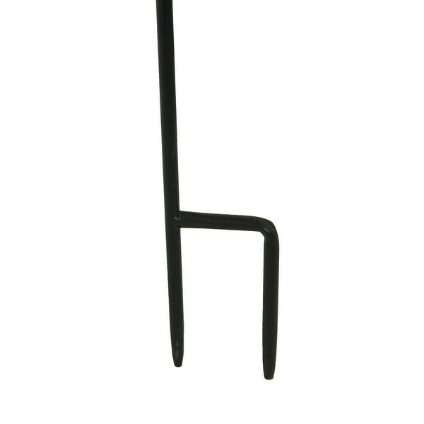 Shop 3 Piece Rustic Blooming Flowers Metal Garden Stake Set