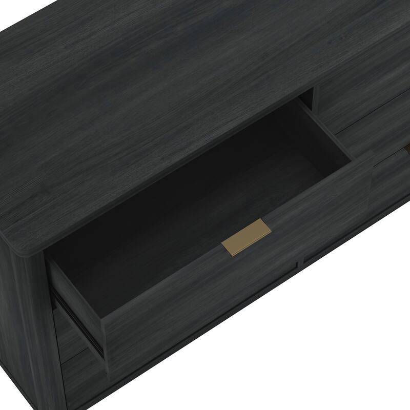 Manhattan Comfort Evalyn 60 Inch 6 Drawer Dresser