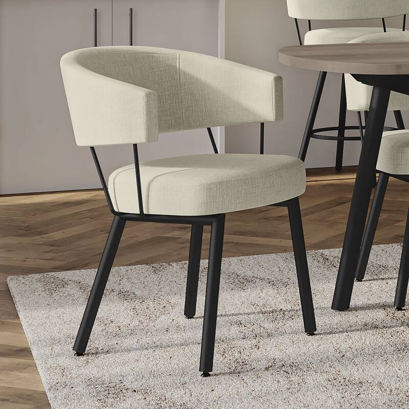 Amisco Gibson Table and Corey Chairs 7-Piece Dining Set