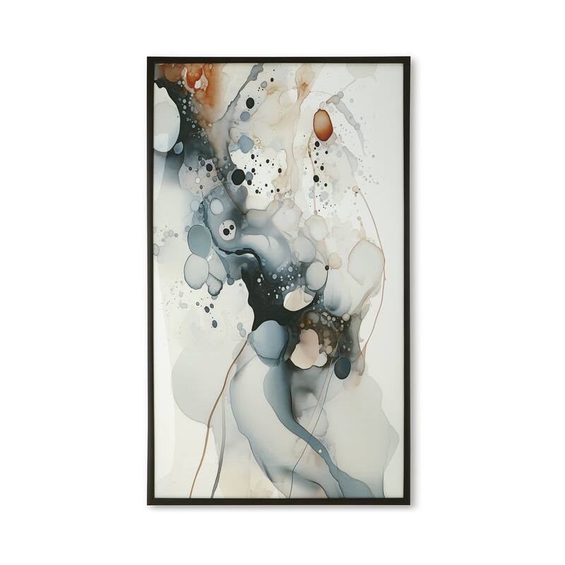 Signature Design by Ashley Foxenburg White/Blue Wall Art