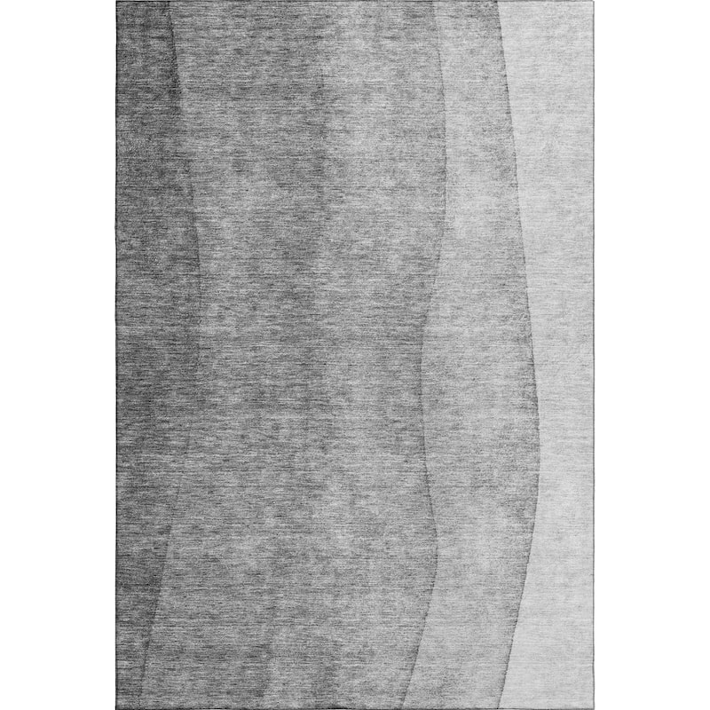 Premium Washable Super Soft Ombre Stripes Mayfield Rug