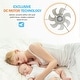 preview thumbnail 21 of 118, 20"/24"/72" Oaks Aura Cotti Low Profile Dimmable Smart Ceiling Fan with Lights 6-Speed Flush Mount Modern Remote