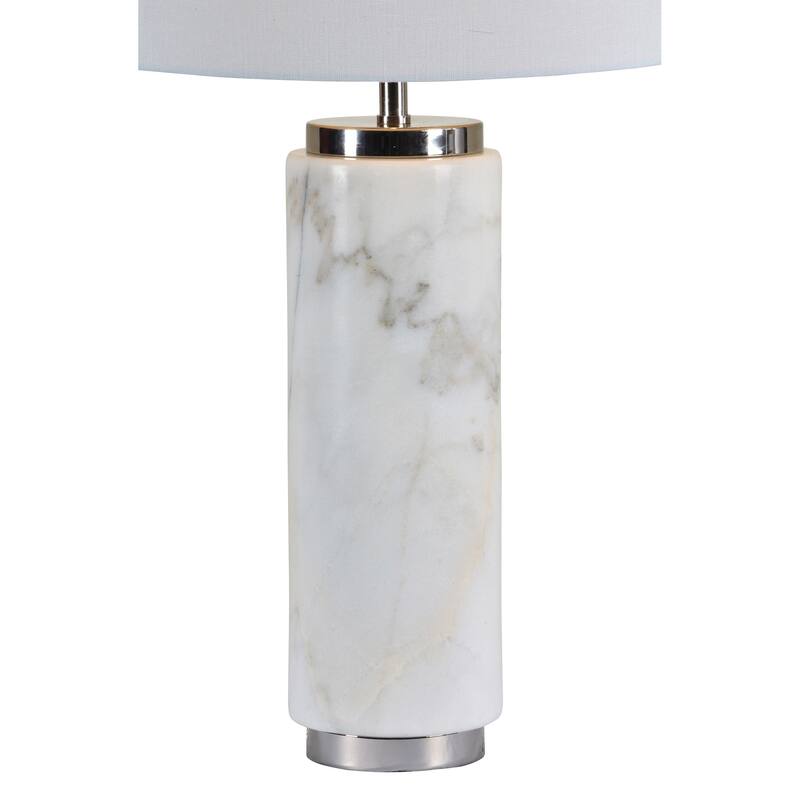 Renwil Heathcroft 26.5" Length Table lamp, White