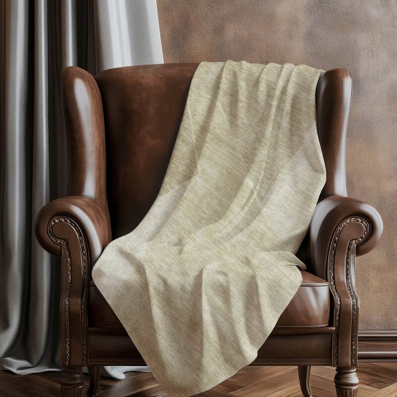 Premium Machine Washable Modern Glam Sherpa Throw Blanket