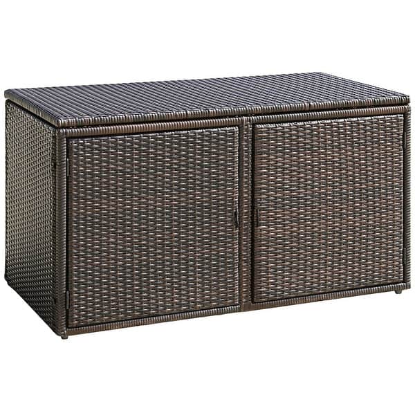 Patio Rattan Storage Container