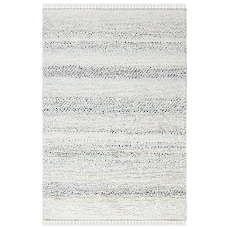 SAFAVIEH Handmade Casablanca Sura Shag Wool Area Rug