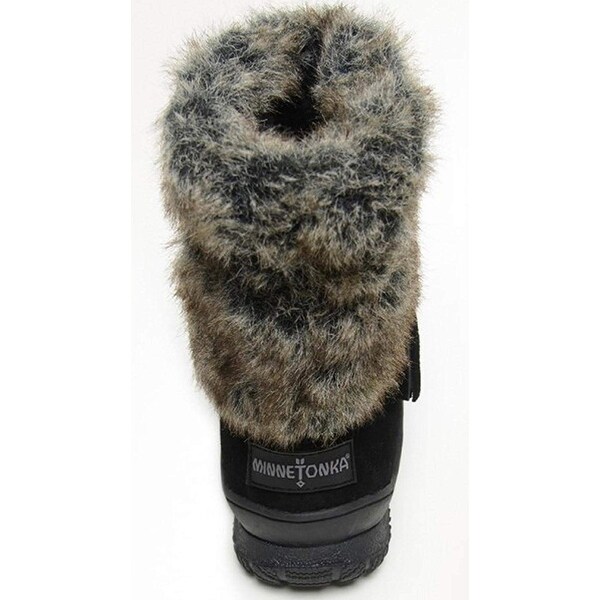 minnetonka fur boots