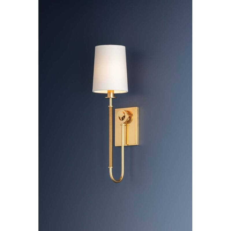 Hudson Valley Lighting 2071 Glenmont 21" Tall Wall Sconce with Linen