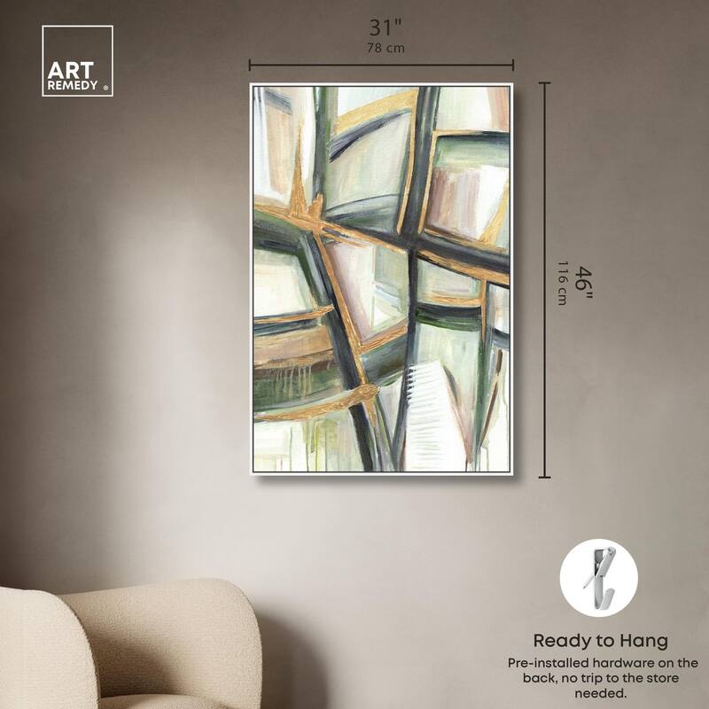 Majestic Vibes I Canvas by Art Remedy