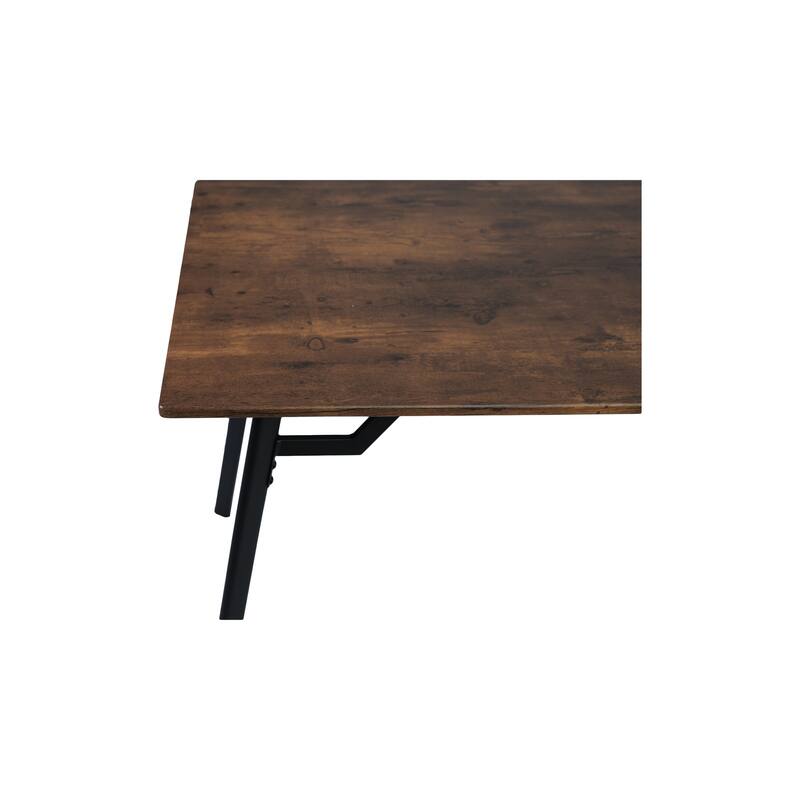 Stylish 4-Piece Kitchen Dining Set with Spacious Table, Comfortable Chairs, and Bench for Small Dining Spaces