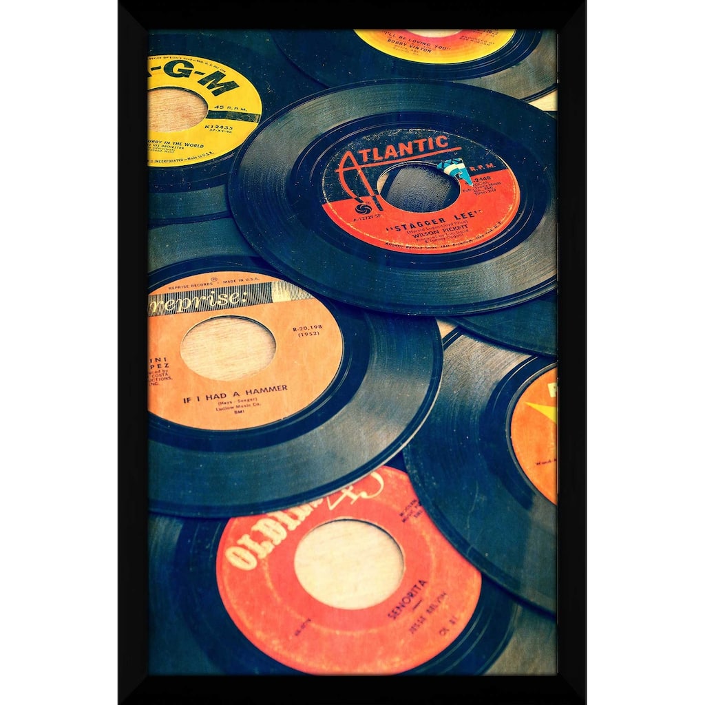 "Old Records" by Edward M. Fielding Print on Acrylic