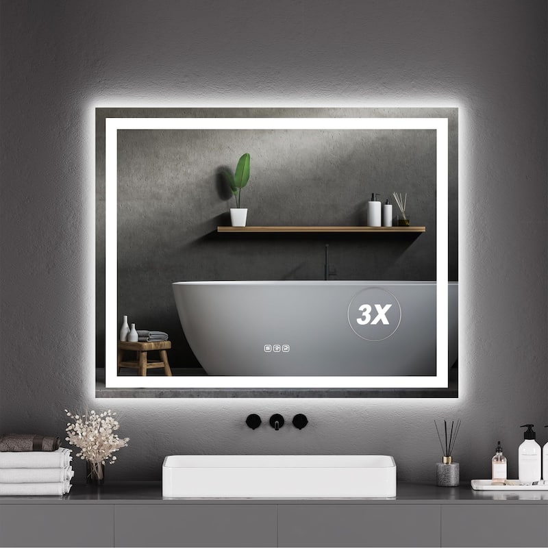 20x28 LED Bathroom Mirror with Lights