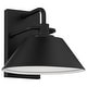 preview thumbnail 5 of 10, Access Lighting Avalon Small Outdoor LED Wall Sconce - Black Finish