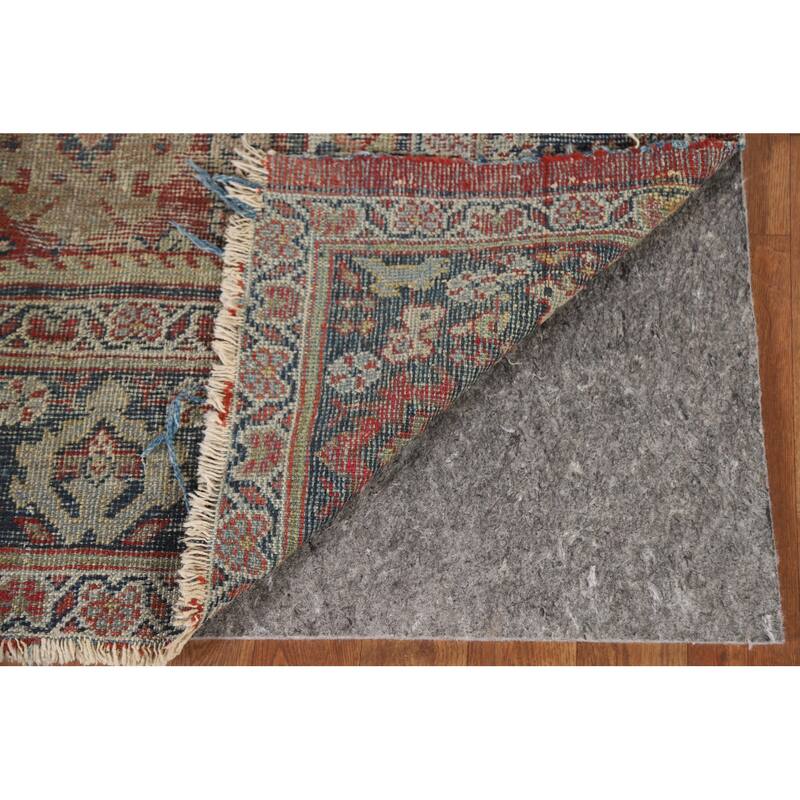 Mahal Persian Antique Area Rug Hand-Knotted Wool Carpet - 6'9"x 9'11"