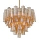 preview thumbnail 5 of 5, Crystorama Lighting Group ADD-312-AM Addis 12 Light 27" Wide Waterfall