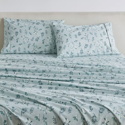 Linery & Co. Ultra-Soft Brushed Winter-Themed Microfiber Sheet Set