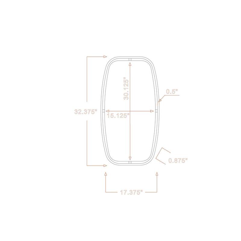 Livabliss Girona Modern & Contemporary Accent Mirror