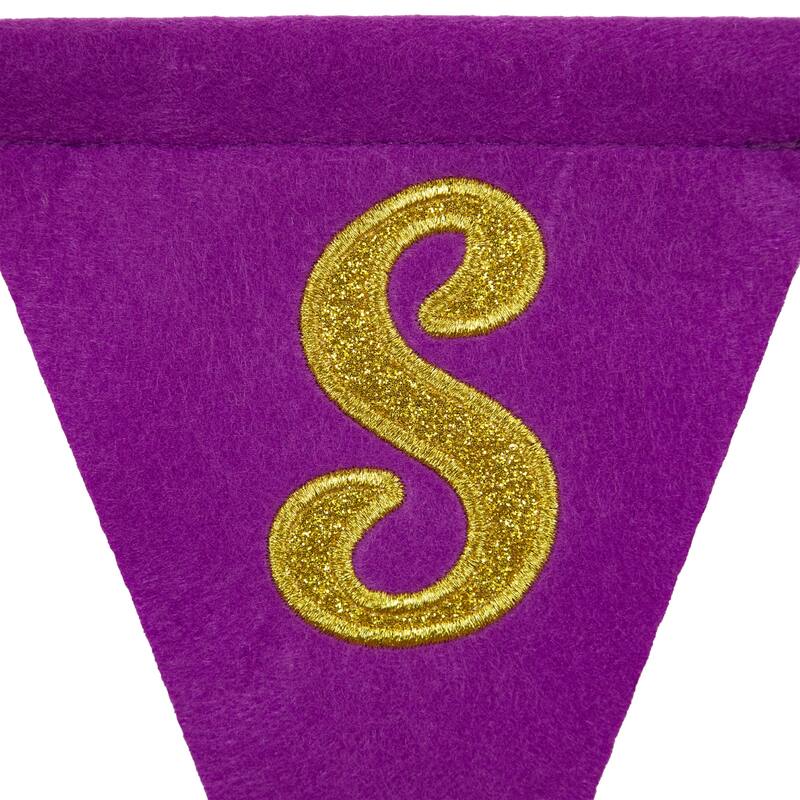 80" Embroidered "Easter" Hanging Wall Banner