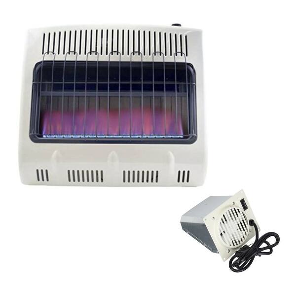 Mr. Heater 30K Vent Free Blue Flame Propane Heater with Blower - Bed Bath u0026  Beyond - 25657320