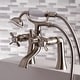 preview thumbnail 4 of 33, Essex Clawfoot Tub Faucet with Hand Shower