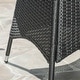 preview thumbnail 14 of 13, Corsica Outdoor Round Dining Table by Christopher Knight Home - 48.00" L x 48.00" W x 28.25" H