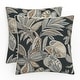 preview thumbnail 4 of 5, Pillow Perfect Outdoor/Indoor 100% Polyester Throw Pillow, Weather Resistant, Fade Resistant 16.5" X 16.5 X 5" - Crestwood Rattan