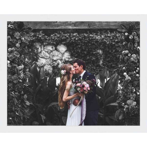 White Wood Picture Frame Made To Display Artwork Measuring White Wood Picture Frame Made To