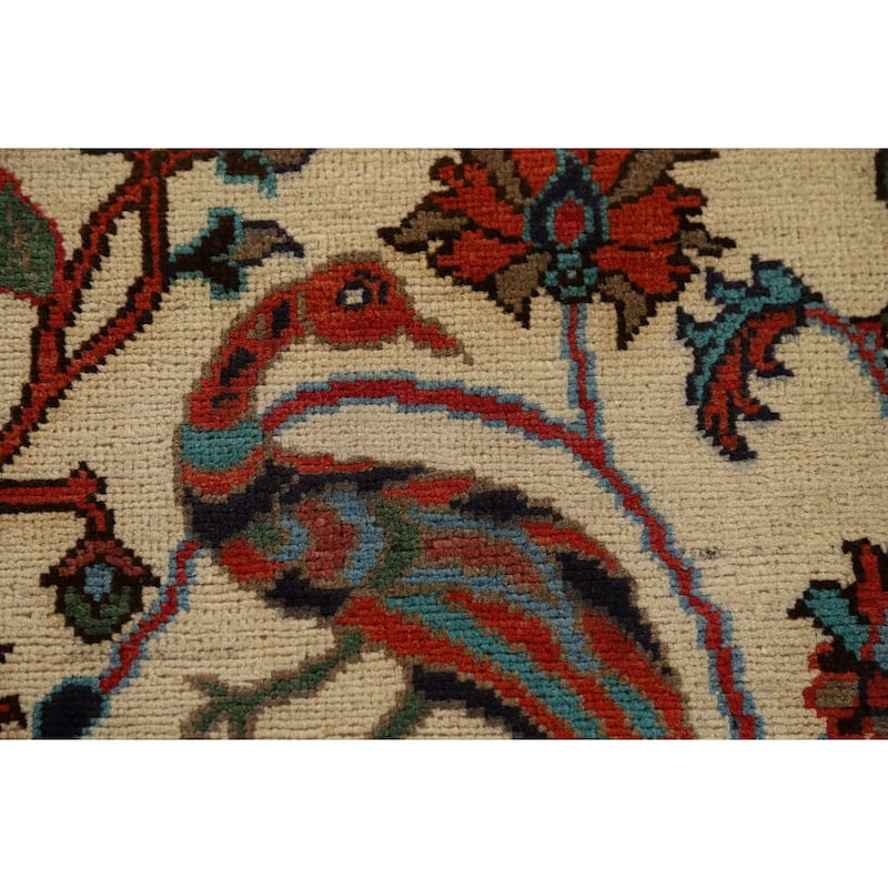 Animals Design Ziegler Foyer Rug Hand-Knotted Wool Carpet - 2'0" x 3'0"