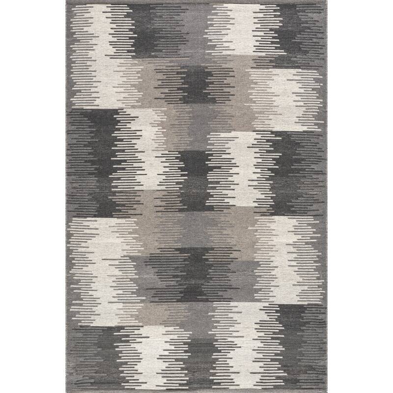 Memento Abstract Reversible Wool Area Rug