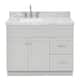 Option Grey / Carrara White Top