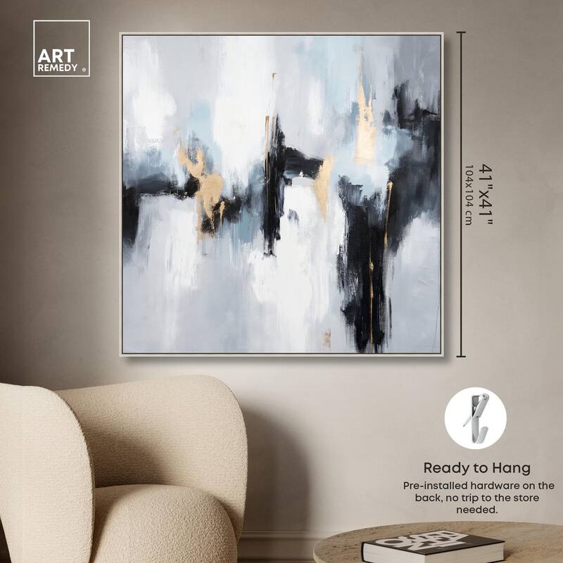 Turbulence II Canvas by Art Remedy