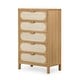preview thumbnail 2 of 8, Winters 5 Drawer Dresser-Honey Oak Veneer